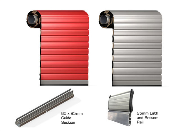 industrial insulated roller door